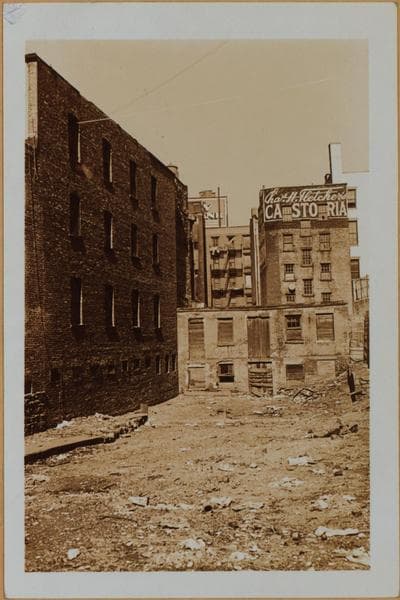 Manhattan: Cherry Street - Dover Street, 1936