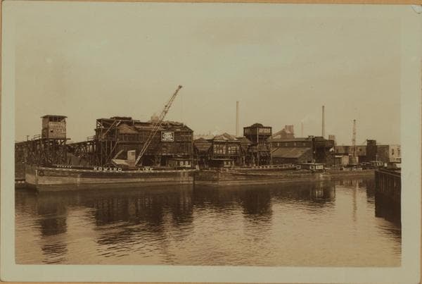 English Kills - Brooklyn - North bank - [Rosoff Coal and Fuel Corporation.], 1934