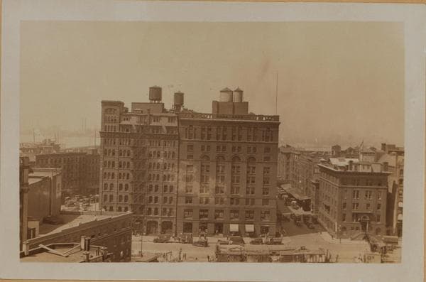 Manhattan: Hudson Street - Duane Street, 1928