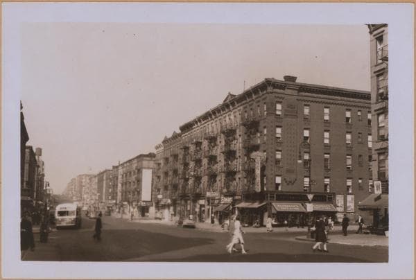 Manhattan: Columbus Avenue - 98th Street, 1941