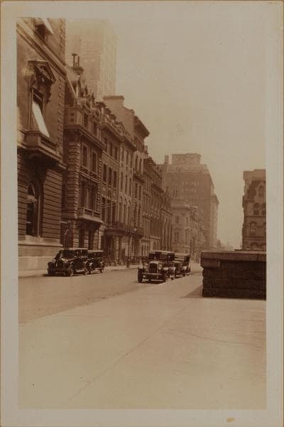 Manhattan: 51st Street - 5th Avenue, 1929