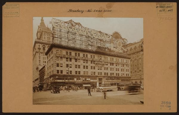 Manhattan: Broadway - 43rd Street (West), 1925