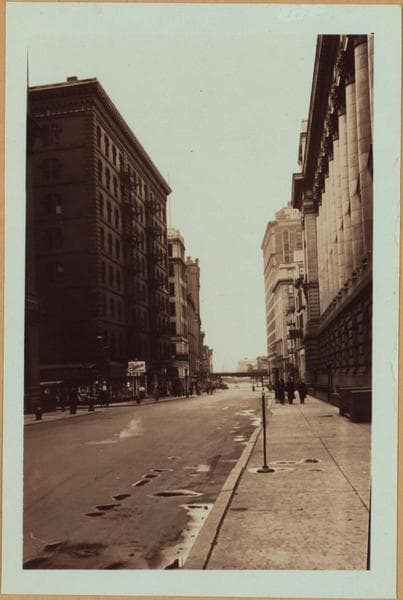 Manhattan: Whitehall Street - Bowling Green, 1938