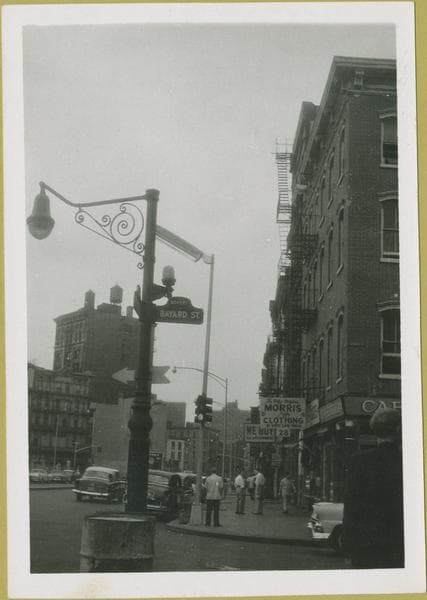 Bowery Street #28 - Bayard Street, 1956-07-01
