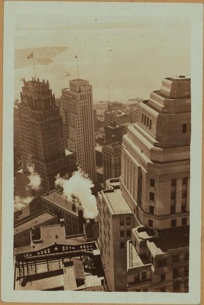General view - [Manhattan - Wall Street (Southwest).], 1933