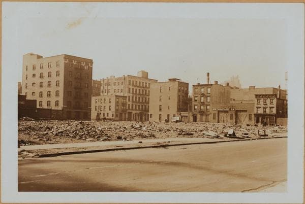 Manhattan: Dry Dock Street - 11th Street, 1936