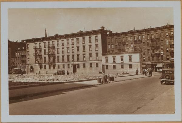 Manhattan: Houston Street (East) - Norfolk Street, 1934