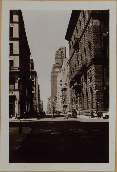 Manhattan: 54th Street - 5th Avenue, 1938