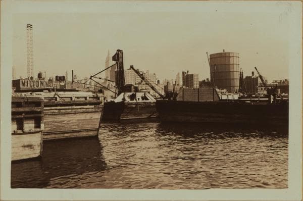 North (Hudson) River - River scenes - [Pier 93.], 1933