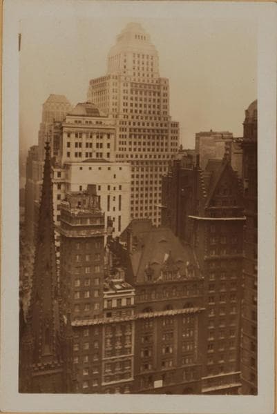 Manhattan: Broadway - Wall Street, 1929