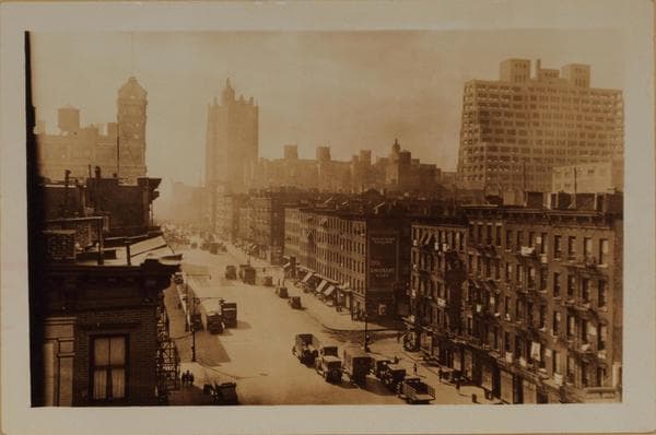 Manhattan: 1st Ave. - [Between 42nd and 48 Streets], 1928