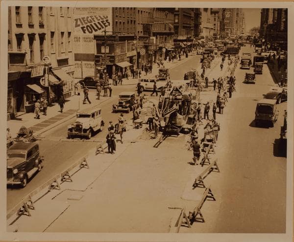 Manhattan: 8th Avenue - 54th Street (West), 1936