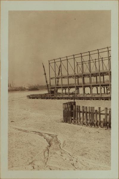 North (Hudson) River - Pier 45 of the Italian Line., 1936