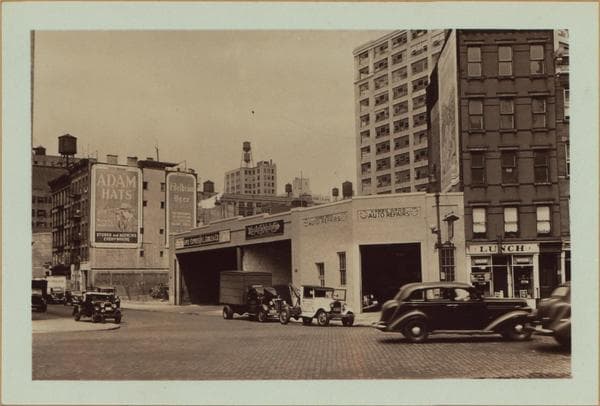 Manhattan: Renwick Street - Canal Street, 1939