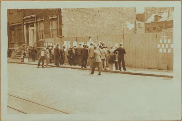 Artists and poets - Greenwich Village., 1933