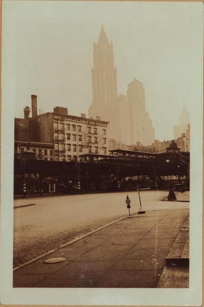 Manhattan: West Broadway - Chambers Street, 1936