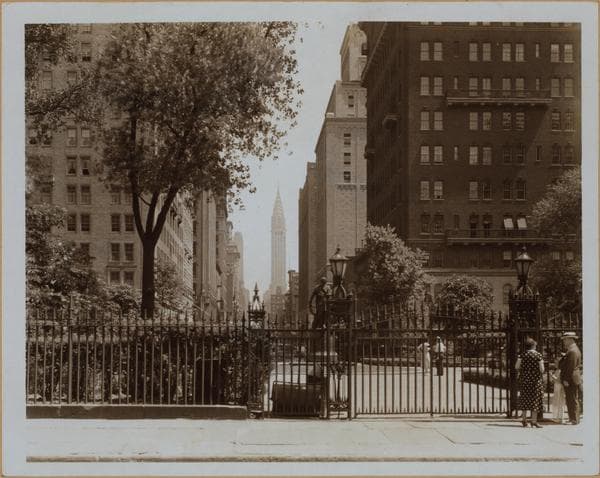 Manhattan: Gramercy Park South - Irving Place, 1932