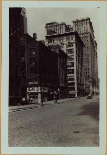 Manhattan: Trinity Place - Exchange Alley, 1940–1941