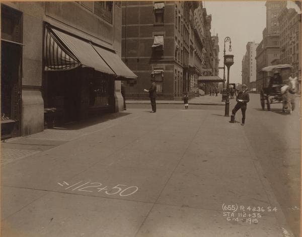 Manhattan: 7th Avenue - 54th Street, 1915