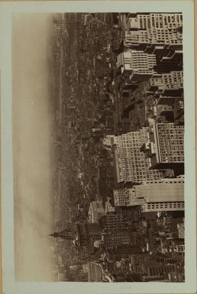 General view - [Manhattan - Wall Street - Bank of Manhattan building (North).], 1933