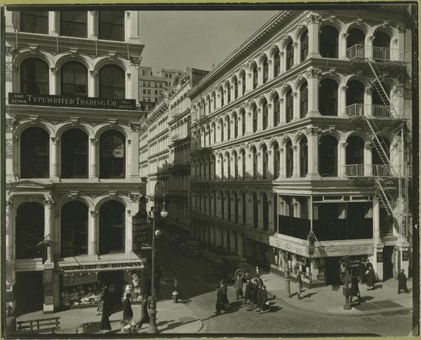 Manhattan: Broadway - Thomas Street., 1936