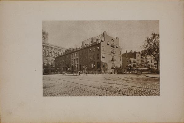Manhattan: Broadway - Battery Place, 1900