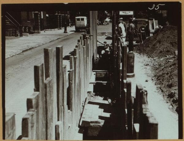 Public works - [Sewer project.], 1935