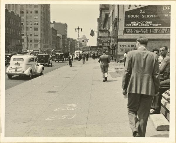 Manhattan: 23rd Street (West) - 8th Avenue, 1936