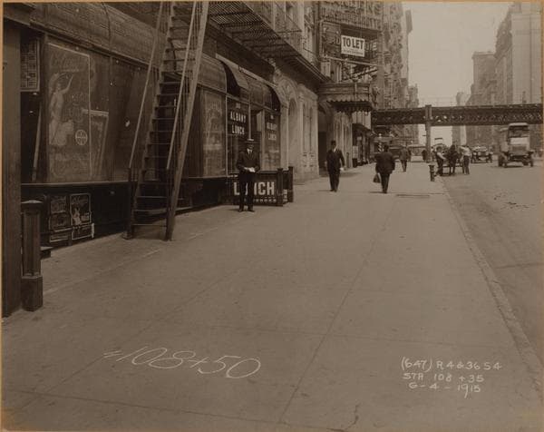 Manhattan: 7th Avenue - 52nd Street, 1915