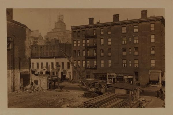 Manhattan: 51st Street (West) - 6th Avenue, 1928
