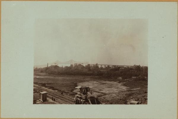 Bridges - Outerbridge Crossing - [Arthur Kill - Tottenville, Staten Island - Perth Amboy, New Jersey.], 1930