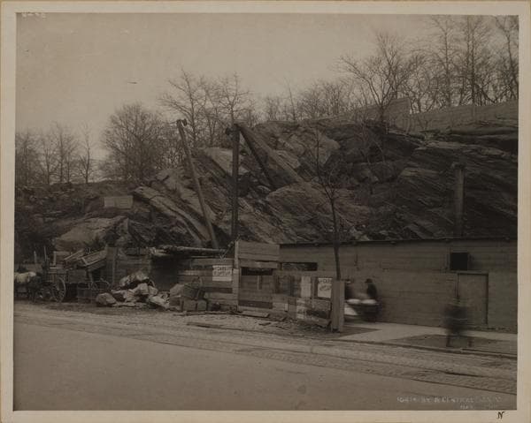 Manhattan: Central Park West - 104th Street, 1901