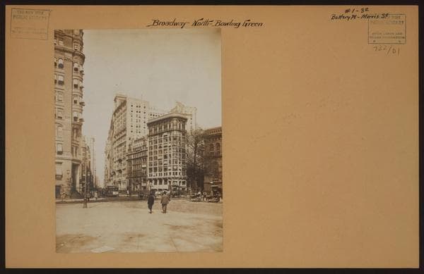 Manhattan: Broadway - Battery Place, 1905
