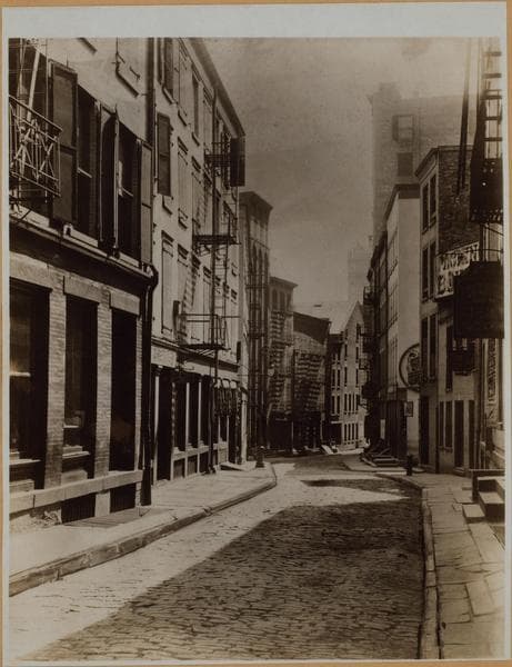Manhattan: Gold Street - John Street, 1910
