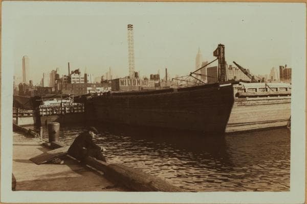 North (Hudson) River - River scenes - [Pier 93.], 1933
