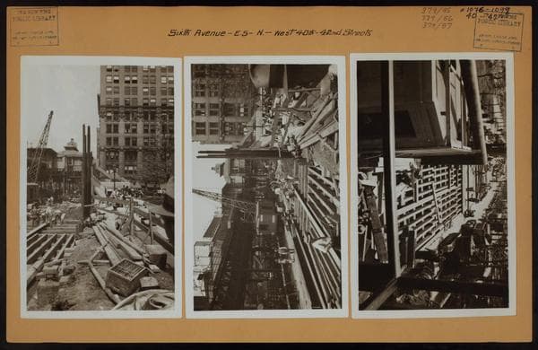 Manhattan: 6th Avenue - 40th Street (West), 1936