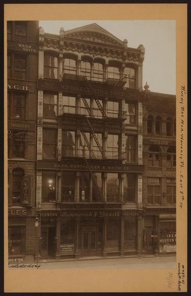Manhattan: Broadway - Waverly Place, 1914