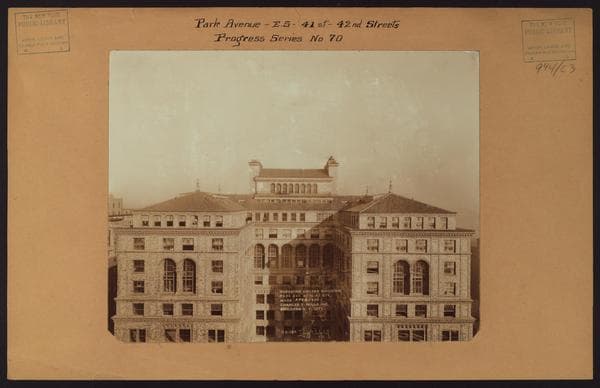 Manhattan: Park Avenue - 41st Street, 1923