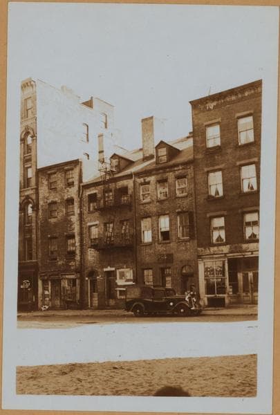 Manhattan: Cherry Street - James Street, 1934