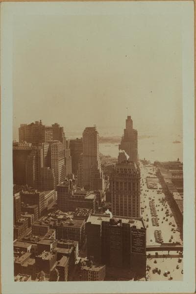 General view - [Manhattan - West Street - Between Vesey and Barcley Streets (South).], 1930