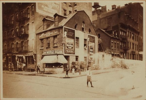 Manhattan: Mulberry Street - Prince Street, 1922