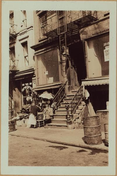 Manhattan: Orchard Street - Stanton Street, 1936