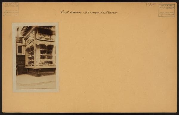 Manhattan: 1st Ave. - 13th St., 1928