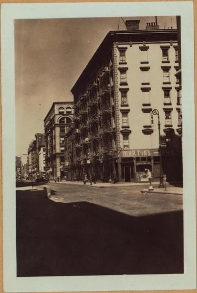 Manhattan: Washington Street - Albany Street, 1940