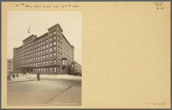 Manhattan: 5th Avenue - 46th Street, 1894