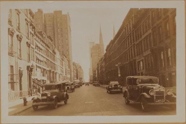Manhattan: 51st Street - 6th Avenue, 1932