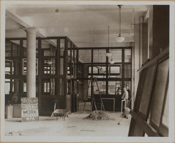 Manhattan: Centre Street - White Street, 1936