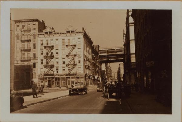 Manhattan: Cannon Street - Broome Street, 1937