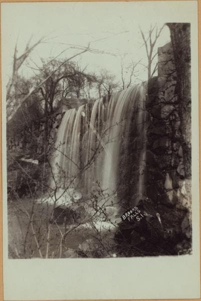 Richmond: Staten Island - Clove Lakes Park - Brook's Falls., 1905