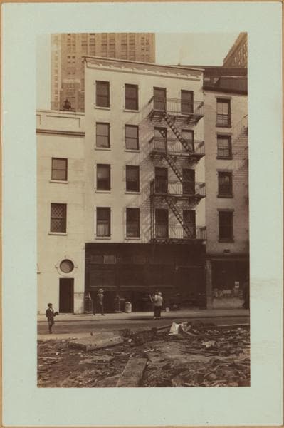 Manhattan: Washington Street - Morris Street, 1929